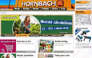 Hornbach eshop